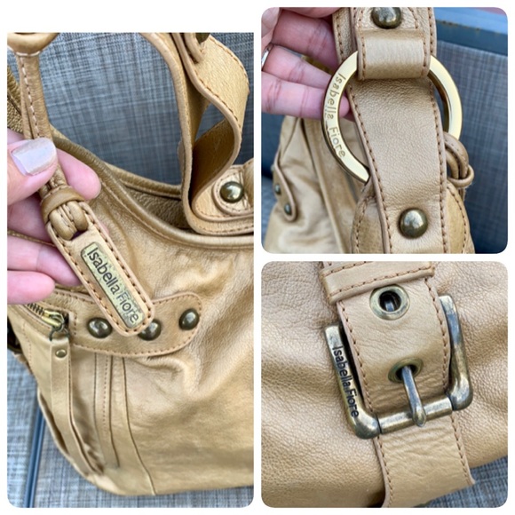 Vintage Isabella Fiore Genuine Leather Shoulder Bag - Picture 6 of 8